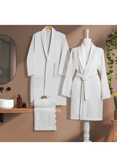 Schafer Home Premium Banyo Seti 4 Parça-ekru