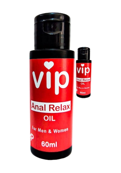 Vip Analrelax Oil 2 Adet Kadınlar Ve Ap.erkekler Için Analrahatlatıcı Kasgevşetici Kaydırıcıyağ 60 Ml