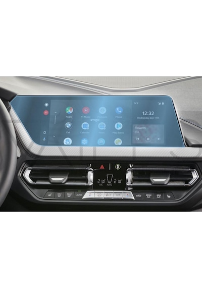 Bmw 218i 10.25 İnç Multimedya Ekran Koruyucu Şeffaf Nano