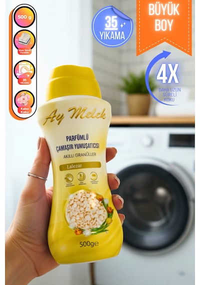 Çamaşır Parfümü Çamaşır Yumuşatıcısı 500 Gr Granül Parçacıklı Lalezar Tekli