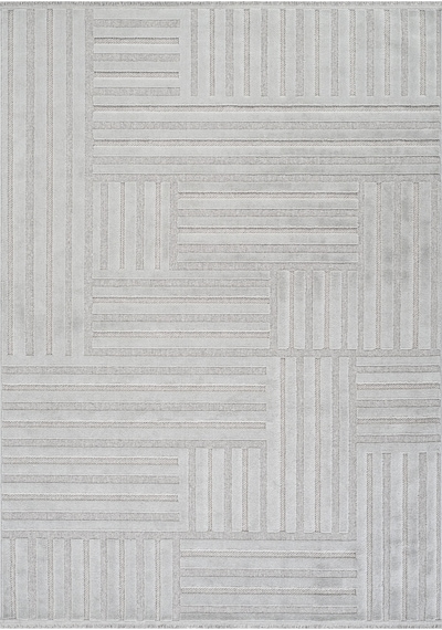Kaşmir Halı İskandinav Asta 160x230 Cm Salon Mutfak Halısı Yolluk Gri