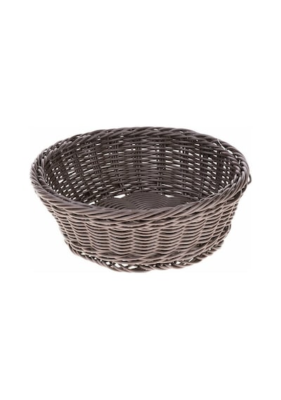 Cooker Ekmek Sepeti Yuvarlak Hasır Görünümlü Yk1450 6876 Gri