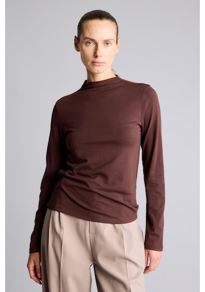 Defacto Slim Fit Modal Tunik G9242ax26aubn328 Kahve-bn328