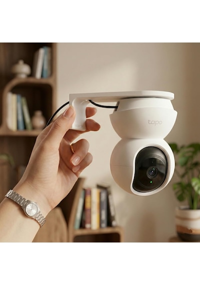 Tp-link Tapo C200 / C210 / C220 Uyumlu Kamera Duvar Ve Tavan Askı Aparatı Dikkat: C200c İle Uy