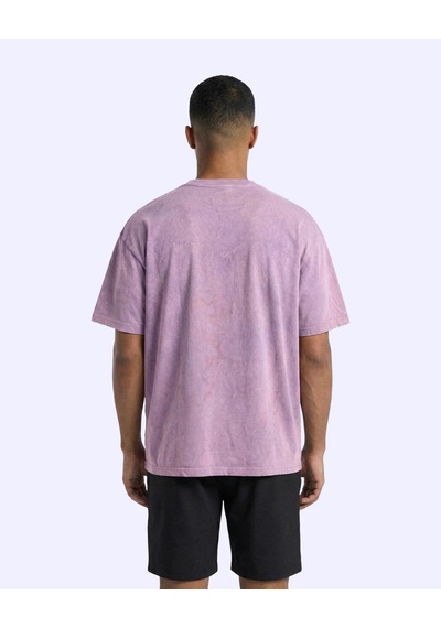Kappa Jona Tshirt Erkek Mor Oversize Tişört