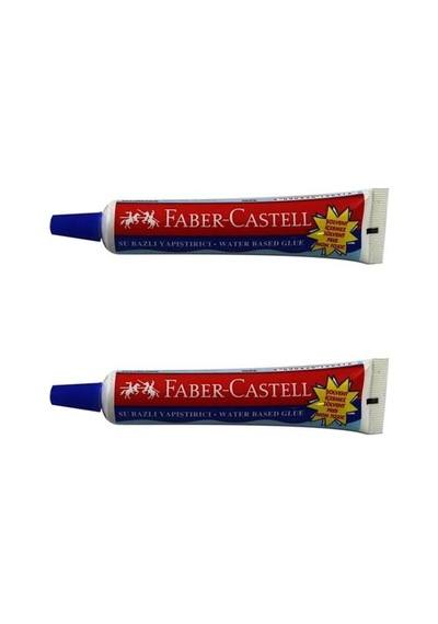 Faber-Castell Su Bazlı Yapıştırıcı 19 Gr 2'Li