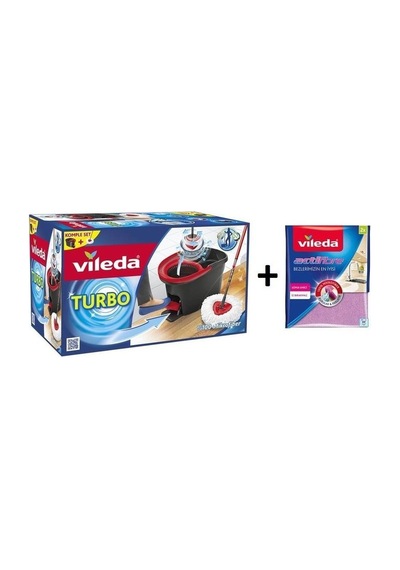 Vileda Turbo+vileda Aktifiber Pva 2 Li Bez Hediyeli