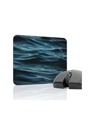 Okyanus Kaymaz Dikişli Kauçuk Oyuncu Mousepad V2 - 22x18 Gaming Mouse Pad Fare Altlığı