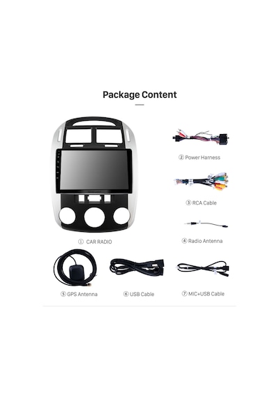 Kıa Cerato M/c 2010-2012 Uyumlu Multimedya Navigasyon Usb Kamera Carplayer 4 Ram