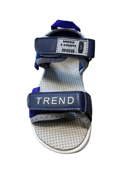 İremsu Erkek Çocuk Yazlık Sandalet Lacivert Gri - 635783205 Lacivert Gri
