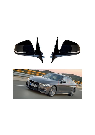 Autogp Bmw F30 Dış Dikiz Aynası Elektrikli Katlanır 2012 / 2018 Dp 5m-f30