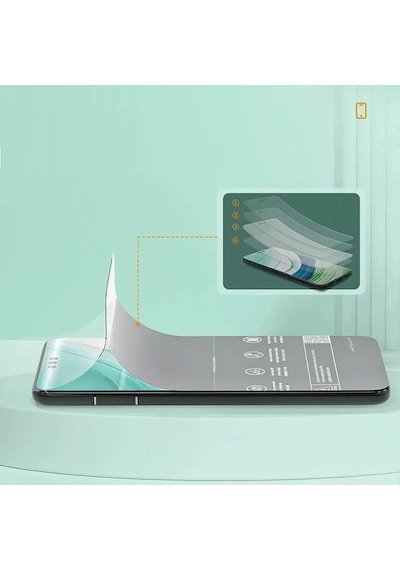 İphone 17e Uyumlu Nano Ekran Koruyucu Esnek Ultra İnce - Maxxpro - Hd Şeffaf