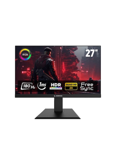 Rampage Miracle MC27RQ180 27'' 1 Ms 2K Pivot Ips 180 Hz Oyuncu Monitörü (Outlet)