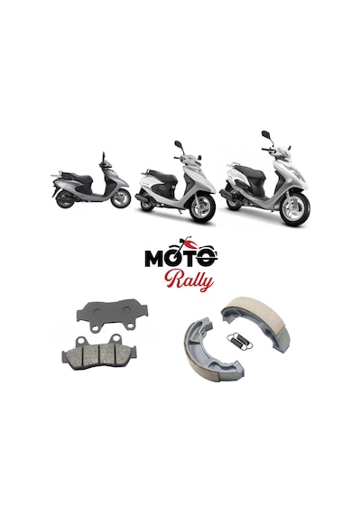 Honda Fren Balata Takımı Ön Ve Arka Spacy 110 - Spacy Alpha - Activa S 125