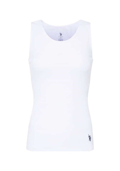 U.S. Polo Assn. U.s Polo Assn. 66005 Kadın Kalın Askılı Atlet-beyaz Beyaz