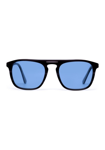 Görüşbaz Pilook Unisex / Erkek Güneş Gözlüğü Uv400 Koruma Retro Model Zeus Serisi Siyah