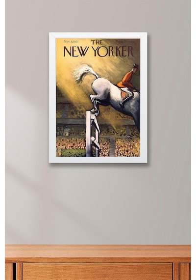 The New Yorker Çerçeveli Tablo October 15 1955