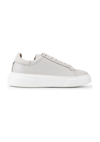 Tamer Tanca Erkek Hakiki Deri Bej Floter Sneakers & Spor Ayakkabı 1212 2501 Erk Ayk Y26 Bej Fltr