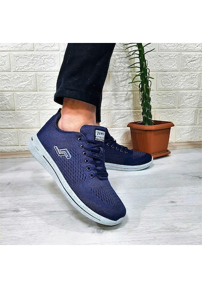 Jump 24937-24938 Lacivert Fuspetli Hafif Rahat Spor Ayakkabı 001