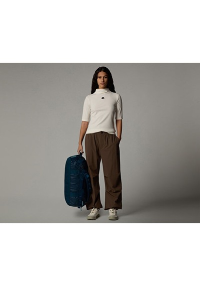 The North Face W S/s Mock Neck Slim Tee Kadın Outdoor Tişörtü Nf0a89c3qlı1 Beyaz Beyaz