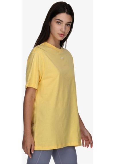 Sportswear Tee Kadın Tişört Bol Kesim Dn5697-795 Sarı