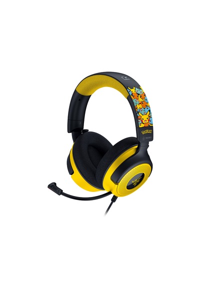 Razer Kraken V4 X Kablolu Kulaklık - Pokemon Kanto Starters Editi