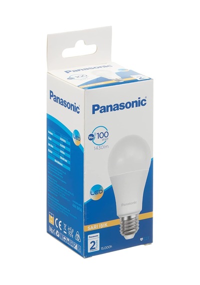 E27 Led Lamba, Sarı Işık 2700k , 14w, 1430 Lümen Diğer