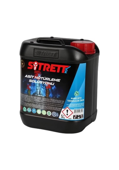 Sitrett Mx Güneş Paneli Temizleyici Endüstriyel Alkali 5 Kg. Tekli