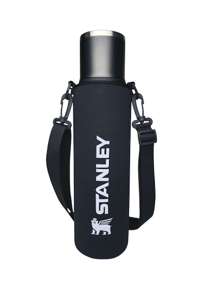 1.3 Lt To-go Bottle Termos Kılıfı Ve Omuz Askısı Siyah