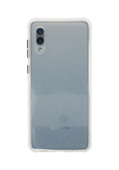 Samsung Galaxy  Uyumlu,  A02 Kılıf Miami Şeffaf Silikon - Şeffaf