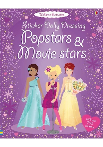 Sticker Dolly Dressing Series - Popstars And Movie Stars