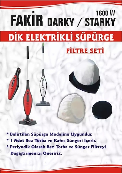 Fakir Rematrix Toz Torbası Ve Filtre Seti