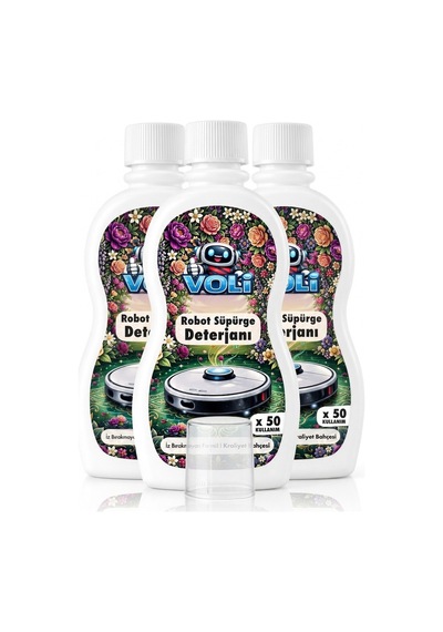Ultra Shine Çiçek Kokulu Robot Süpürge Deterjanı 3 Adet 500 Ml Avantaj Paket - Mop İle Yüzey Temizleme Suyu 2'li Set
