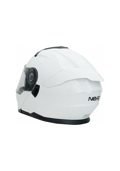 Gp Nero Mks004-Gw Güneş Vizörlü Şeffaf Çene Açılır Motosiklet Kaskı Beyaz