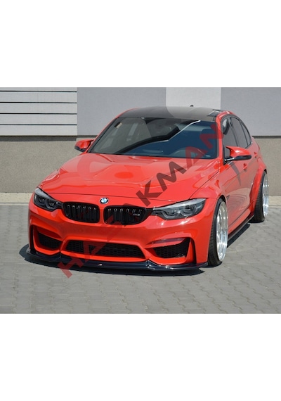 HasAkman Bmw F30 3 Serisi Vorstainer M3 Ön Lip Piona Black 2012 - 2018