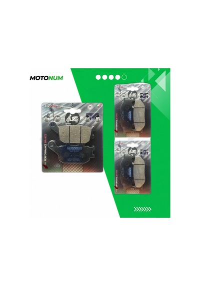 Yamaha Fz 6 Fazer Ön Ve Arka Fren Balata Takımı Rms Mtn2444
