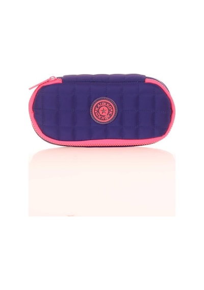 Kaukko Quilted Özel Bölmeli Kalem Çantası Navy Blue K2624