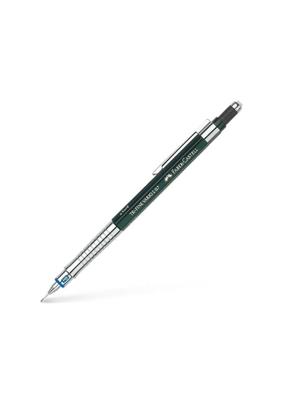 Vario Lüx Versatil Kalem, 0.7 Mm Uç, Sertlik Ayarlı Metal Uç, Silgili, Ergonomik Tutuş, Yeşil