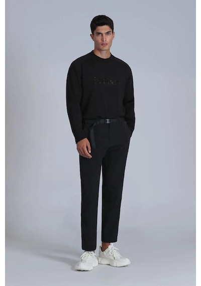 Lufian Luther Erkek Sweatshirt Siyah 001