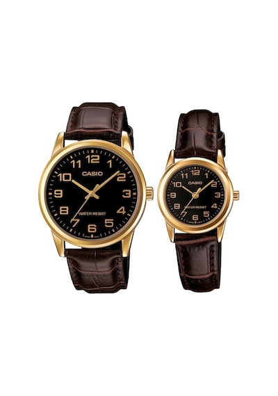 Casio Mtp-ltp-v001gl-1budf Çift Kol Saati Kadın-erkek Metalik