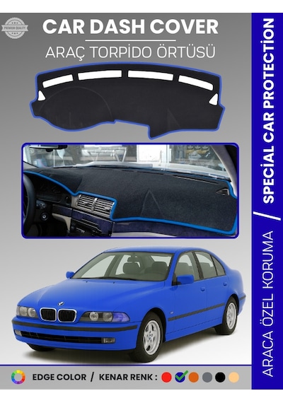 Bmw E39 2006-2010 Torpido Örtüsü Ön Göğüs Koruma Torpido Koruma Araca Özel Kaymaz Kolay Montaj - 845 Stiloto
