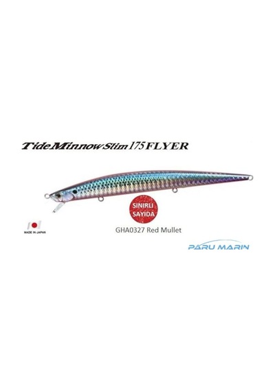 Duo Tide Minnow Slim Flyer 175 Gha0327 / Red Mullet