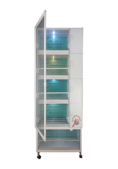 İstanbul Kafes Model 5Ys Pvc Kuş Dolabı