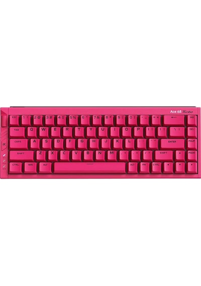 Ace 68 Turbo Esports Berry Red %65 Mount Tai Magnetic Switch Gt 16k Hz Hall Effect Rgb Hotswap Gaming Klavye Hw-ace68turbo-8