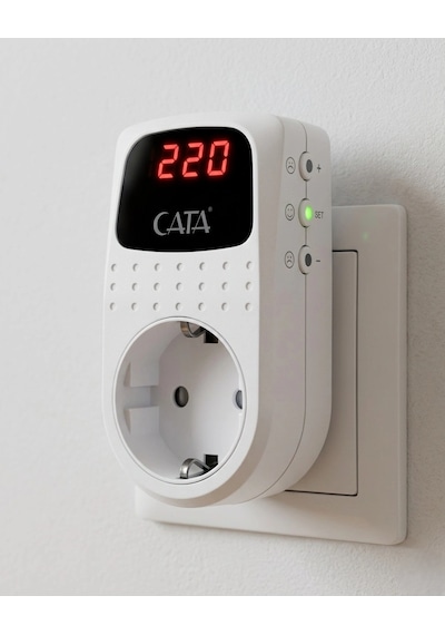 Eco Lounge Cata Ct 9187 Dijital Göstergeli Akım Korumalı Priz 150-280v 4000w Diğer