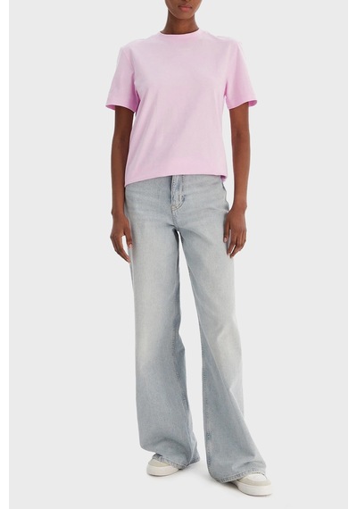 Calvin Klein Bayan T Shirt Lv147c857g 2mu Pembe Pembe