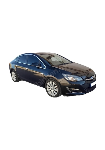Opel Astra J Sedan 2012-2016 Cam Çerçevesi Krom 12 Prç. P.çelik