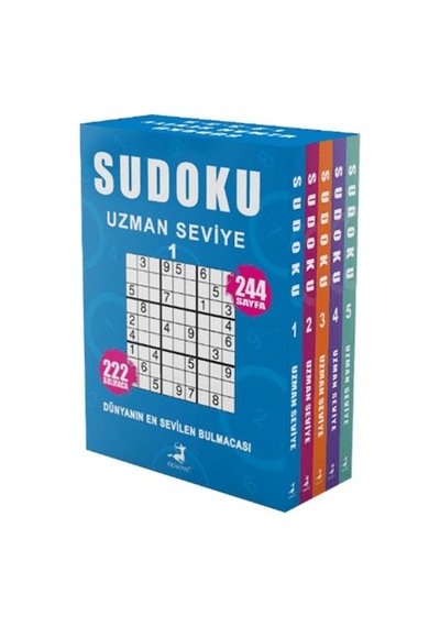 Sudoku Uzman Seviye 5 Kitap Set