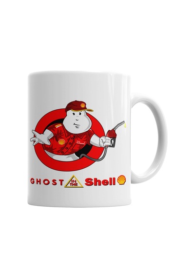 Ghost İn The Shell Kupa Bardak Porselen No29754 Karışık