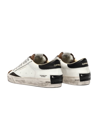Sneaker Günlük Erkek 11072aa8 Crime London Dıstressed 2.00 White Beyaz